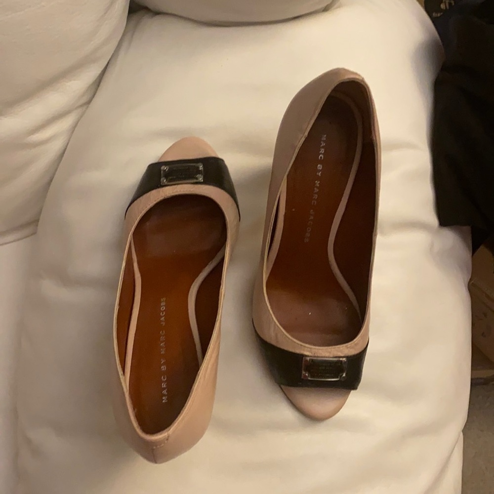 Marc Jacob blush women’s leather dress heel shoes